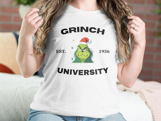 Funny Christmas T-Shirt: Grinch University