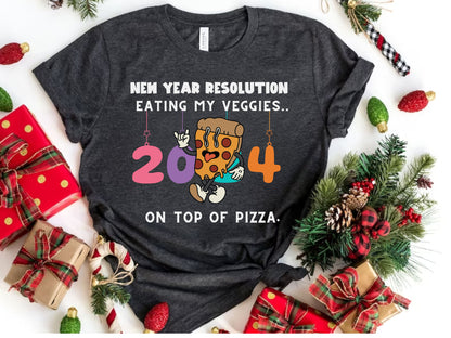 sarcastic Pizza  Sweatshirt: "Veggies On Pizza" Resolution