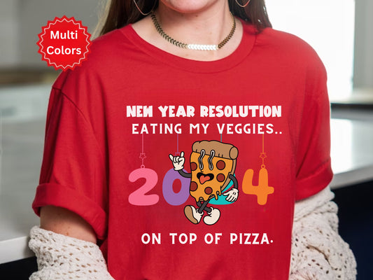 sarcastic Pizza  Sweatshirt: "Veggies On Pizza" Resolution