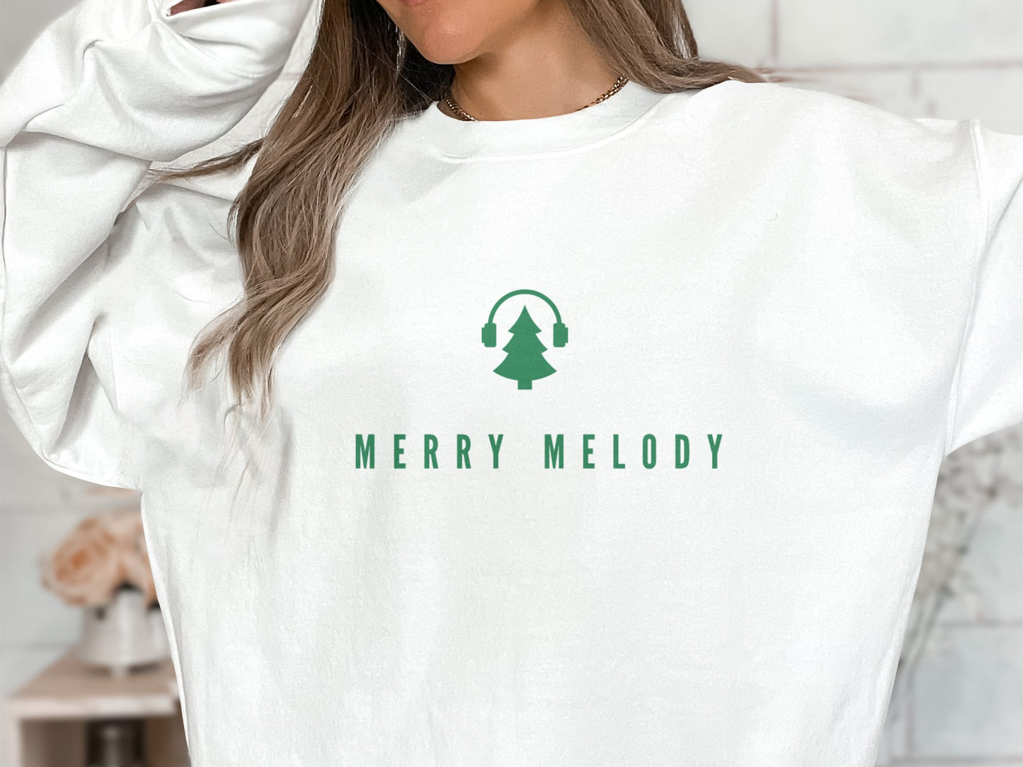 Unisex HoMerry Melody" Christmas Music Lover sweatshirt