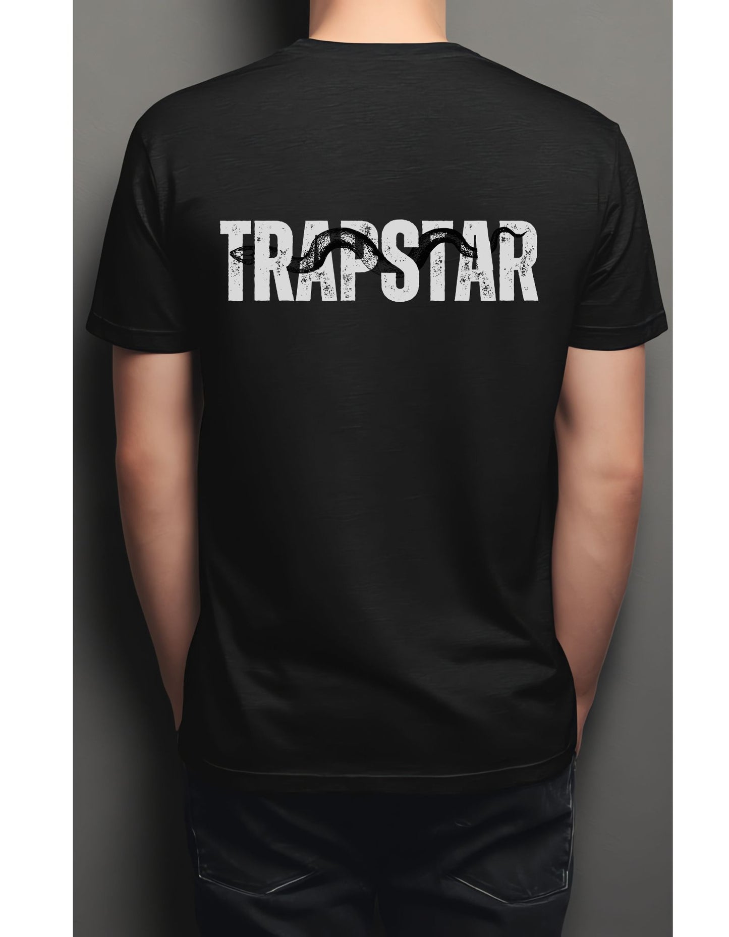 TRAPSTAR Oversized T-Shirt with Snake